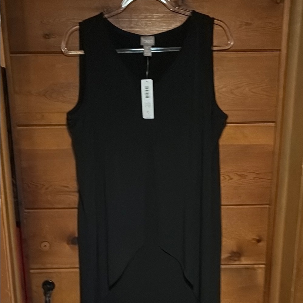 Chico’s Black Sleeveless V-Neck Women's Dress